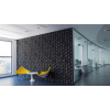 Walled 3D falpanel 05 Hematite 60x60cm