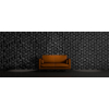 Walled 3D falpanel 05 Hematite 60x60cm