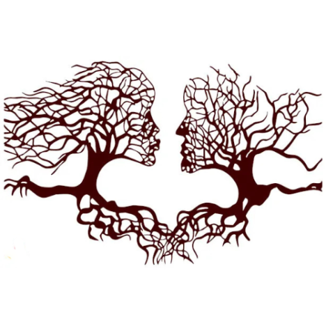 Maxi Stencil ST2023 Tree Faces