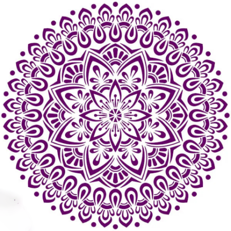 Big Stencil Mandala BS5447-60 60x60cm