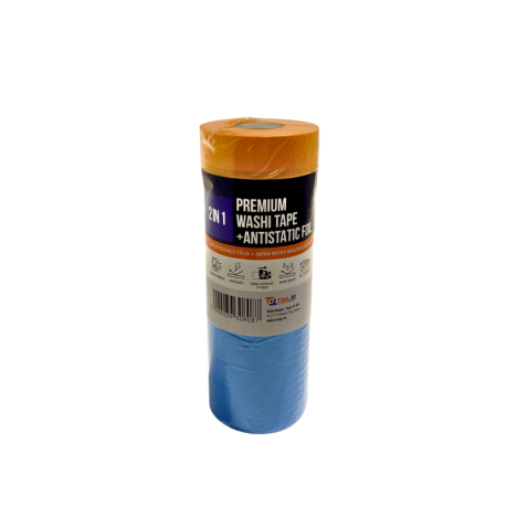 Tool Jó - 2 In 1 Prémium Japán Washi Tape + Antisztatikus Fólia 