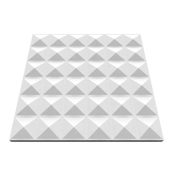 Walled 3D falpanel 04 Piramid 60x60cm
