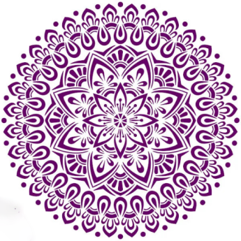 Big Stencil Mandala BS5447-60 60x60cm